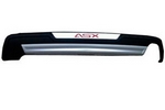 Защитная накладка на задний бампер OEM-Tuning Mitsubishi ASX 2010-2019