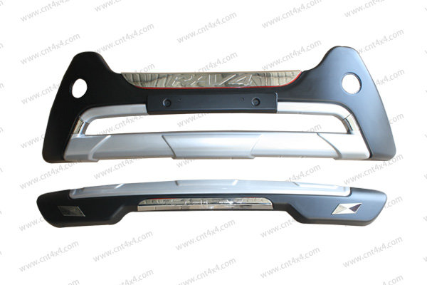 Защитная накладка на задний бампер (вариант 1) OEM-Tuning Toyota RAV4 2013-2019 no.9283
