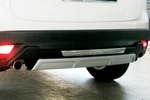 Защитная накладка на задний бампер (вариант 1) OEM-Tuning Mazda CX-5 2012-2017