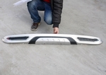 Защитная накладка на задний бампер (вариант 1) OEM-Tuning Hyundai ix35 2009-2015