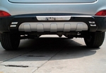 Защитная накладка на задний бампер (вариант 2) OEM-Tuning Hyundai ix35 2009-2015
