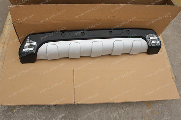 Защитная накладка на задний бампер (вариант 2) OEM-Tuning Hyundai ix35 2009-2015 no.9385