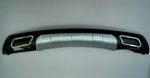 Защитная накладка на задний бампер (вариант 3) OEM-Tuning Hyundai ix35 2009-2015