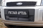 Защитная сетка решетки переднего бампера Русская Артель Ford Fusion 2002-2012