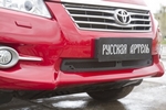 Защитная сетка решетки переднего бампера Русская Артель Toyota RAV4 2006-2012