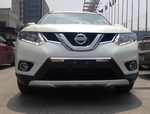 Защитные накладки на бампер OEM-Tuning Nissan X-Trail 2014-2019