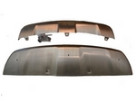Защитные накладки на бампер стальные OEM-Tuning BMW X6 (E71) 2008-2014