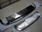 Защитные накладки на бампер стальные OEM-Tuning Audi Q7 2005-2015