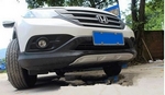 Защитные накладки на передний и задний бампер OEM-Tuning Honda CR-V IV 2012-2016