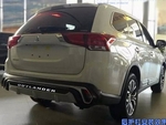 Защитные накладки на передний и задний бампер (вариант 1) OEM-Tuning Mitsubishi Outlander III 2013-2019